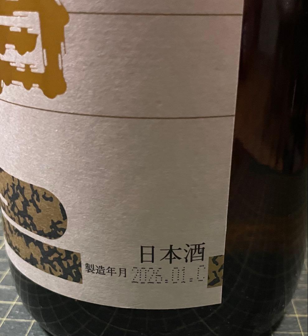 朝日鷹　1.8L 2026.01C 高木酒造　 生貯蔵酒