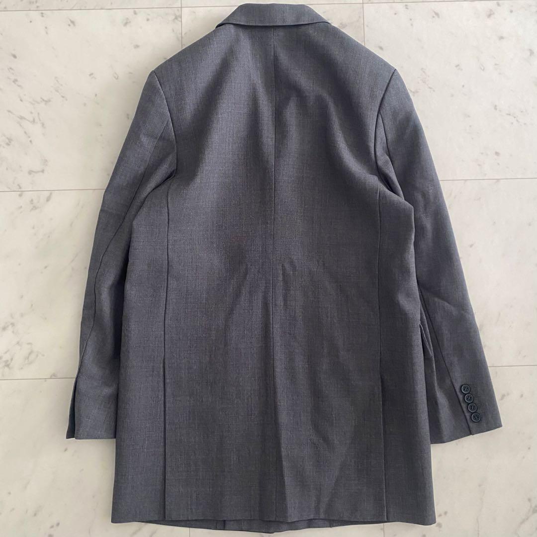 極美品 ミースロエ VERY掲載2024モデル リラクシーダブルロングジャケット