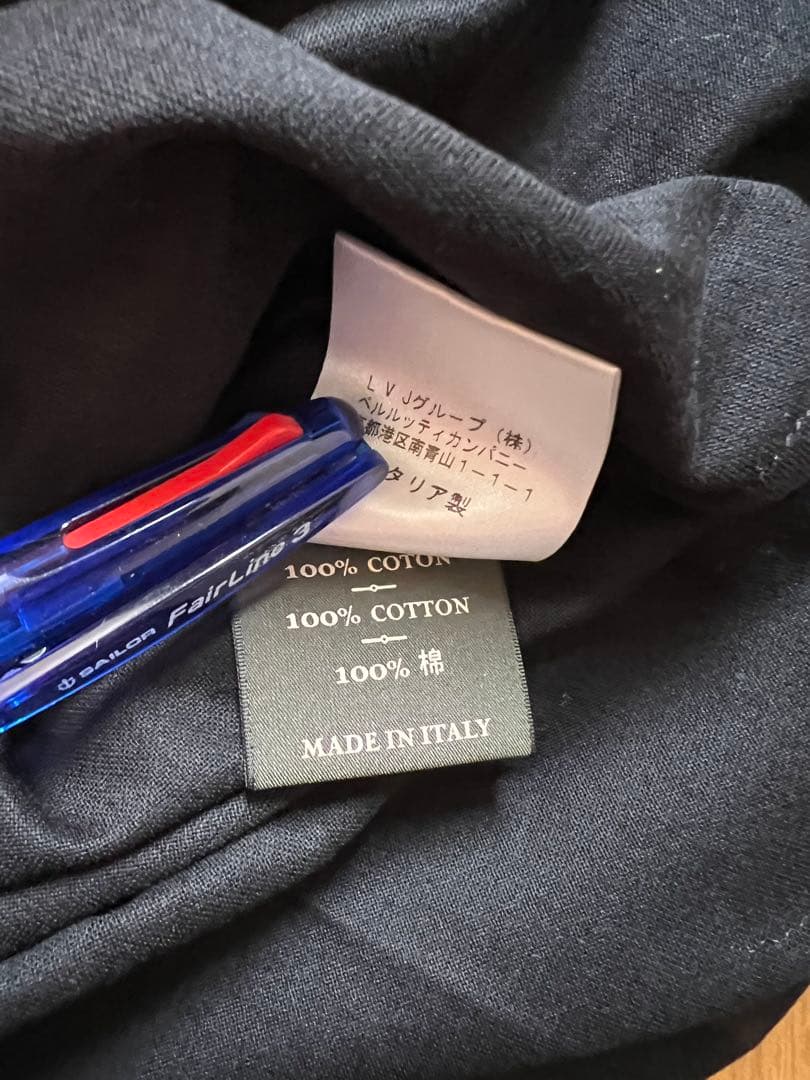 Berluti 黒 Tシャツ52