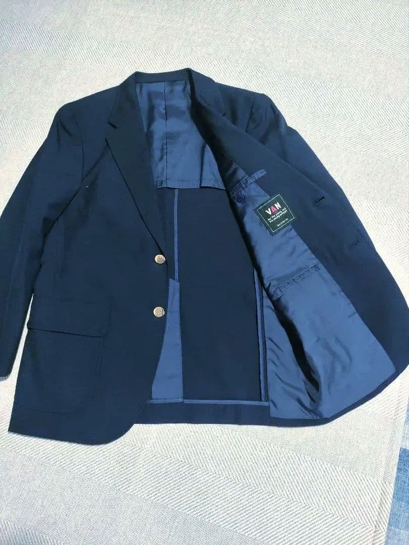 VAN JACKET 濃紺ブレザー 金ボタン ヴァンヂャケット