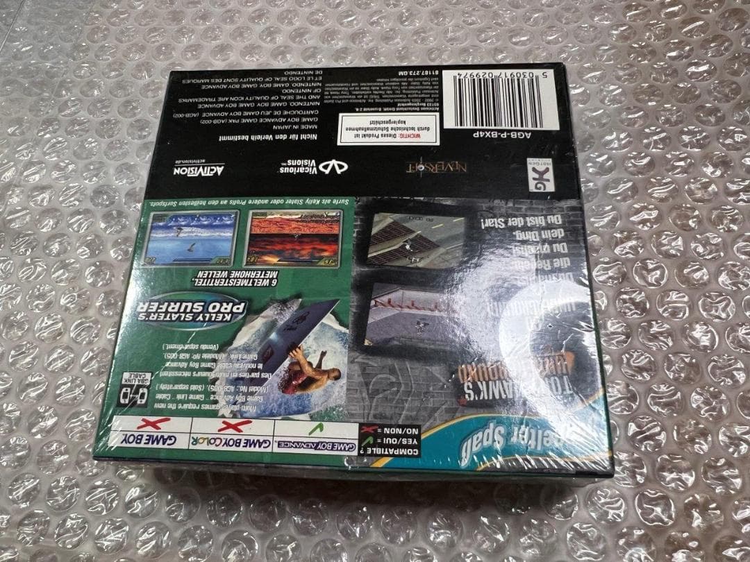 GBA Tony Hawk + Kelly Slater 欧州ドイツ版 未開封