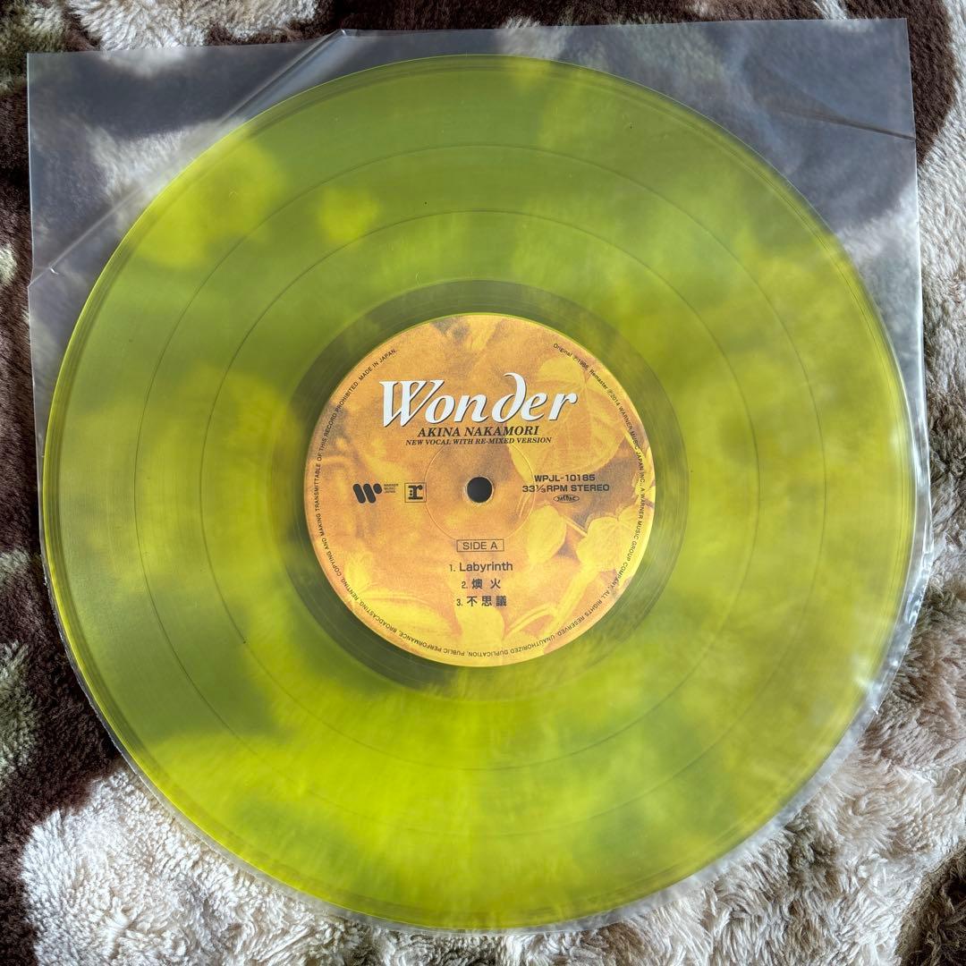 中森明菜／Wonder／不思議／吉田美奈子／麻生圭子／EUROX／レコード／新品