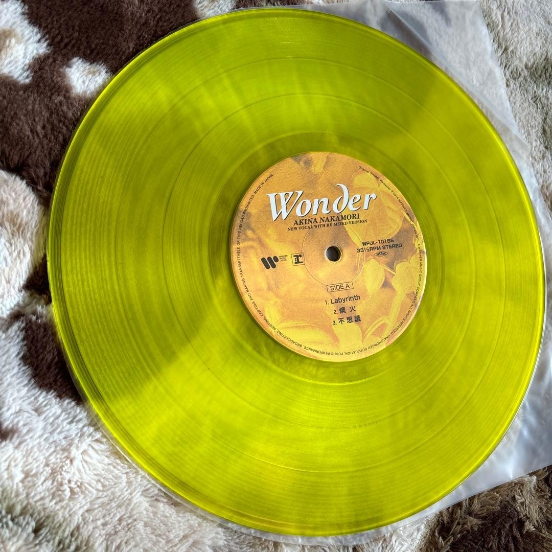 中森明菜／Wonder／不思議／吉田美奈子／麻生圭子／EUROX／レコード／新品
