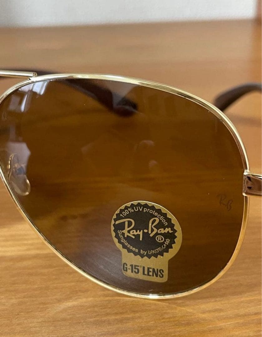 y*a様 Ray-Ban アビエーター サングラス ゴールド