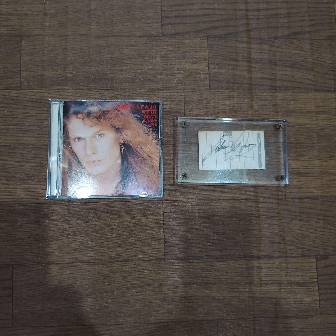 激レアJohn Sykes Please Don't Leave Me CD