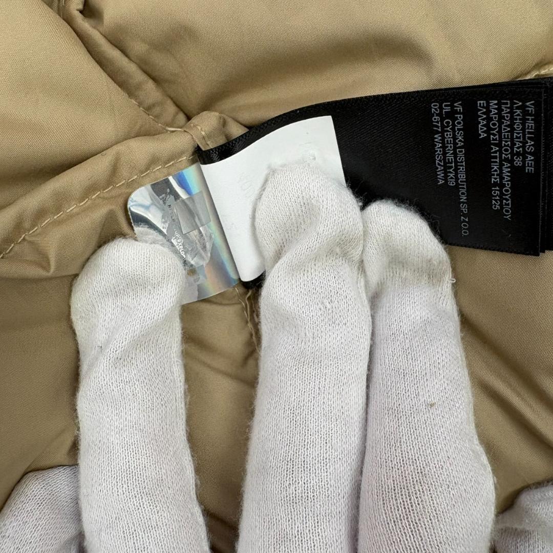 A4.THE NORTH FACE ロングダウンコート シャンパンゴールド M