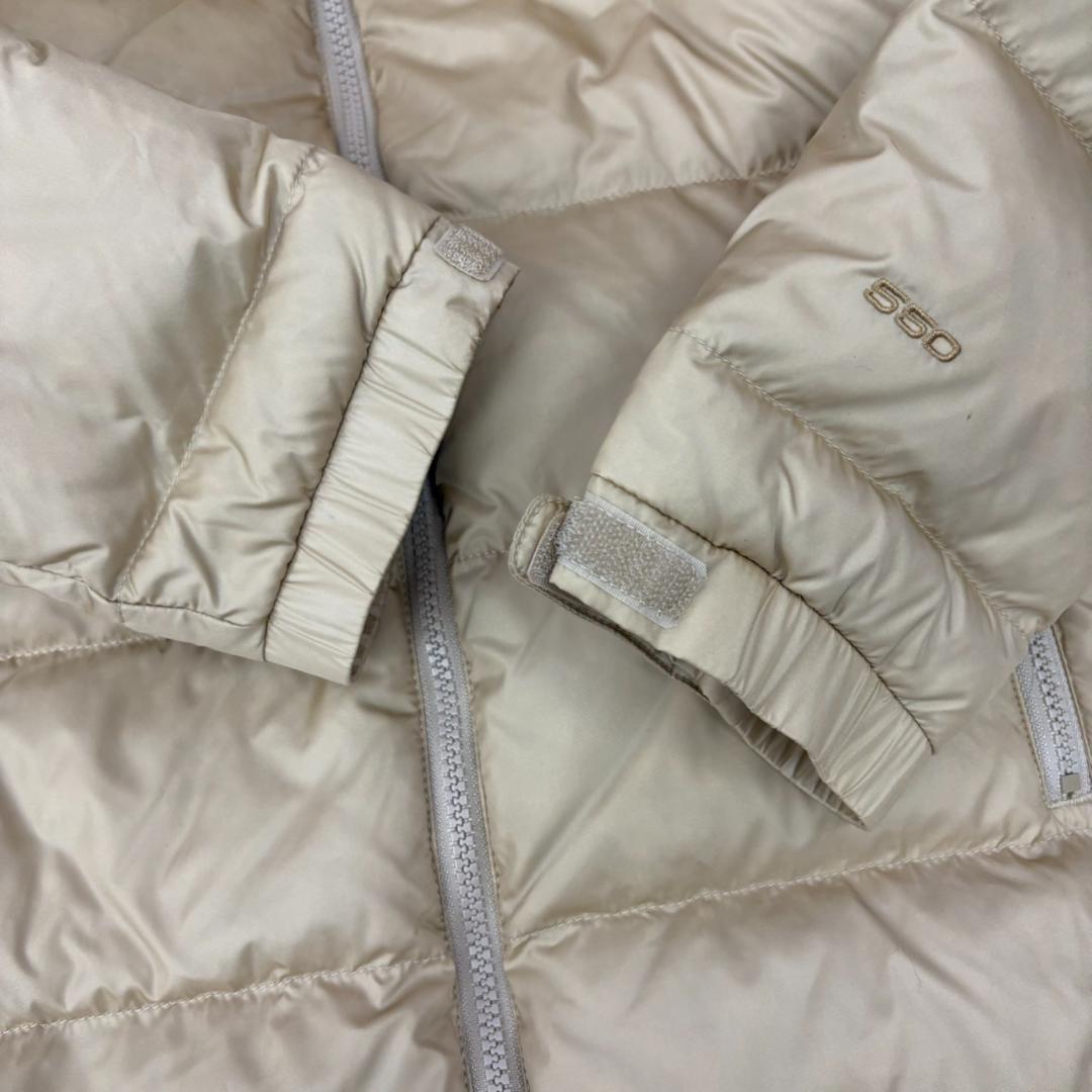 A4.THE NORTH FACE ロングダウンコート シャンパンゴールド M