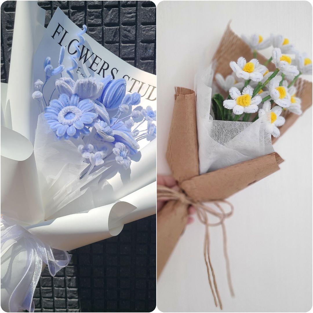 【専用】モールフラワー 花束 2点セット