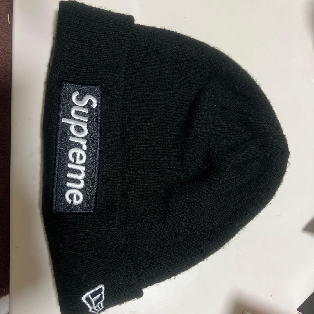 Supreme ニット帽 黒 ワンサイズ