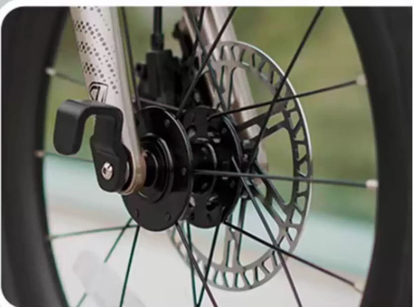 【新品】JAVA NEO 16インチ 349折りたたみ自転車 9速 油圧ディスク