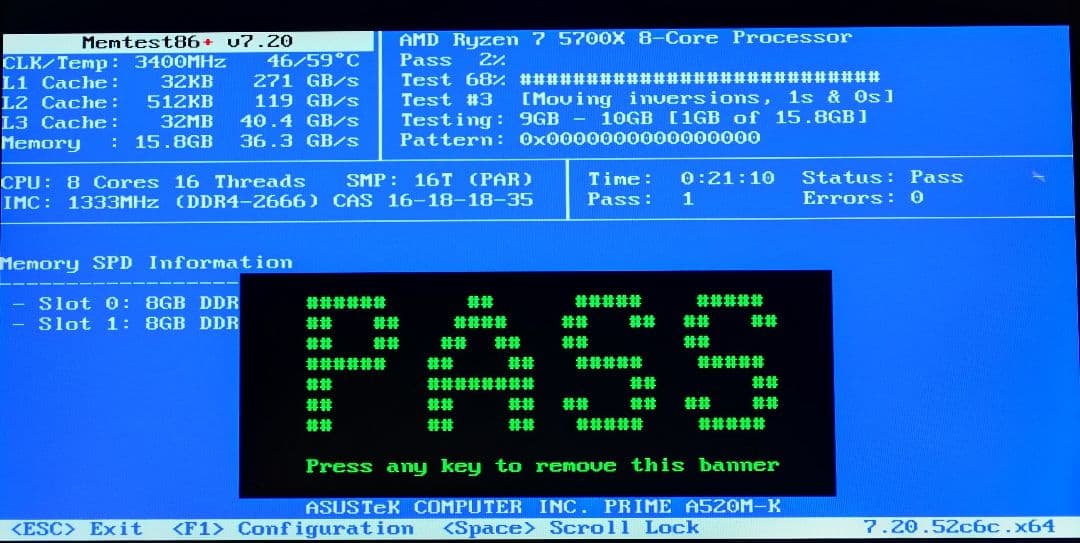 Corsair LPX DDR4 2666 8GB ×2 16GB 動作確認済