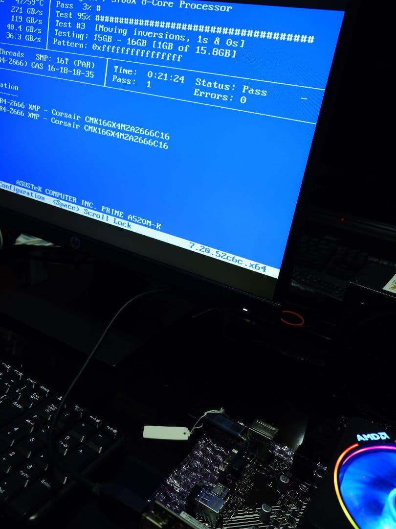 Corsair LPX DDR4 2666 8GB ×2 16GB 動作確認済