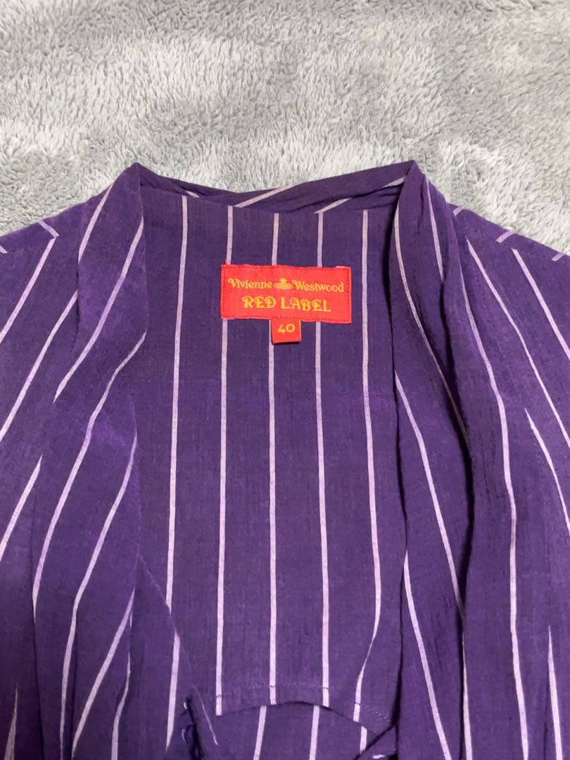 値下げ【美品】Vivienne Westwood ストライプワンピース M