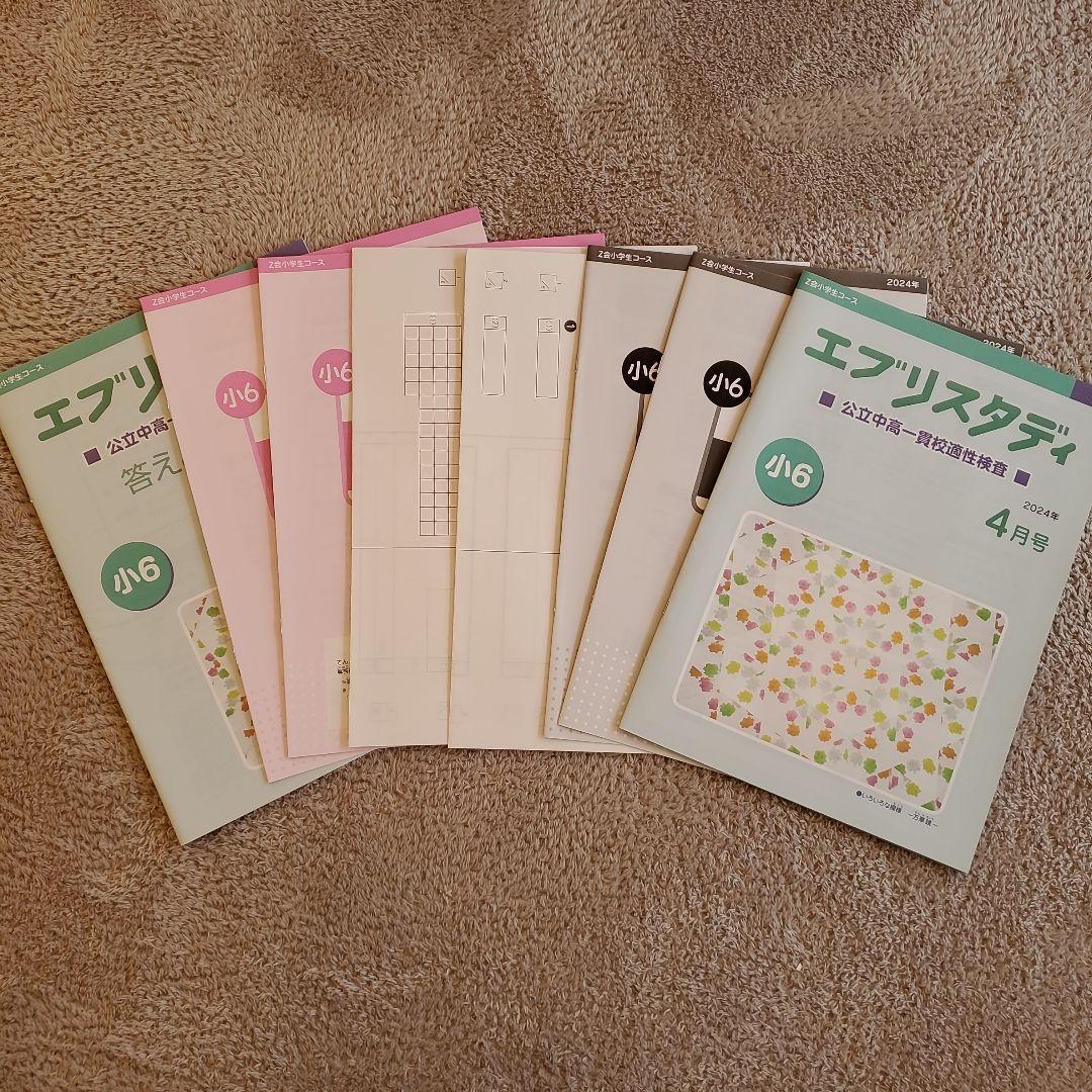 Z会 エブリスタディ 適性検査 小6 公立中高一貫