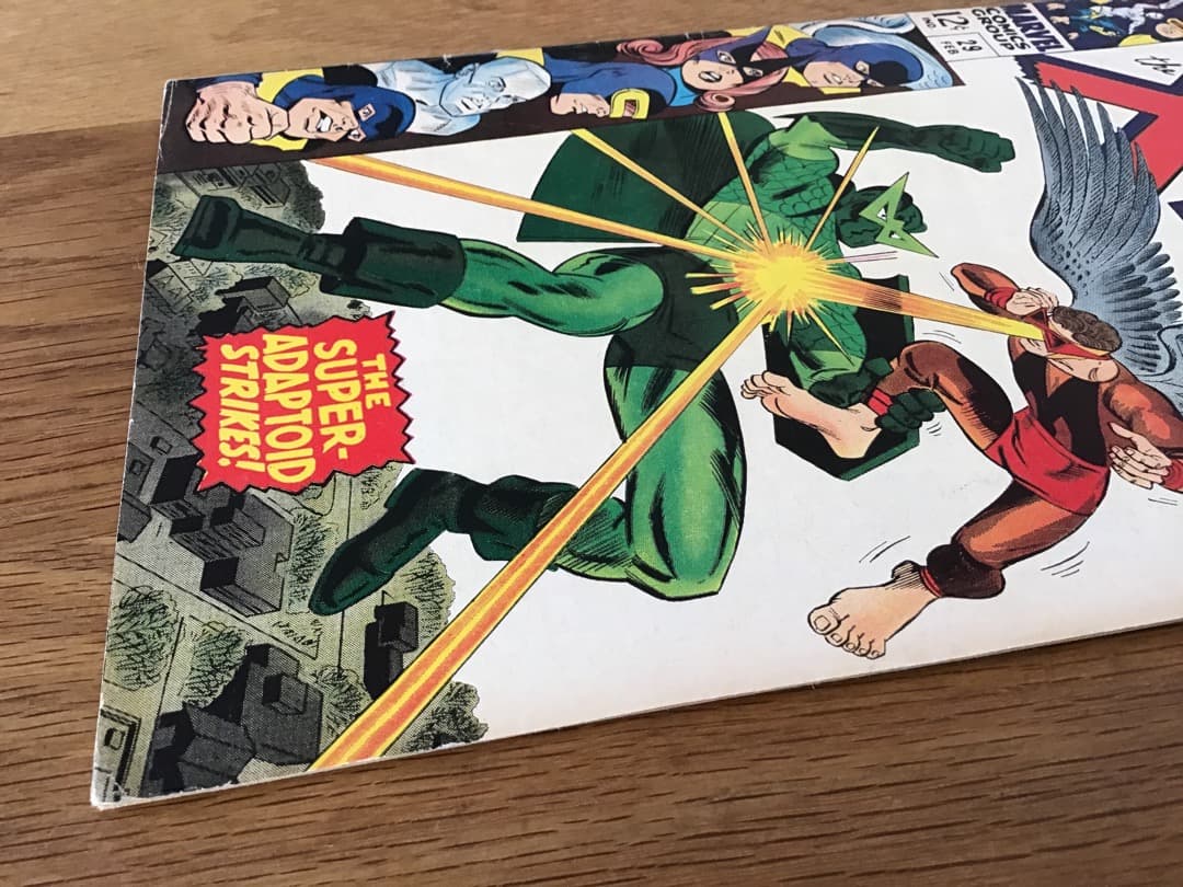 X-men #29  スーパーアダプトイド登場❗️アメコミリーフ・ヴィンテージ