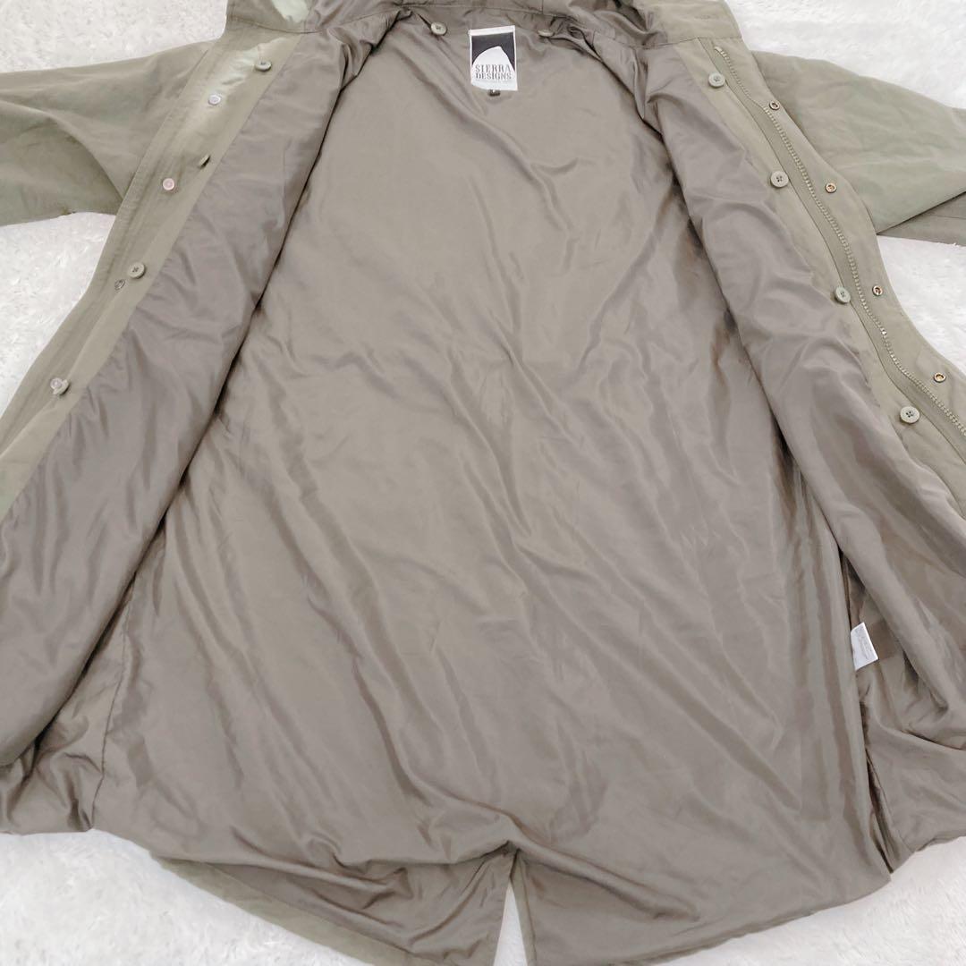 B.C.STOCK別注 SIERRA DESIGNS ライナー付 モッズコート