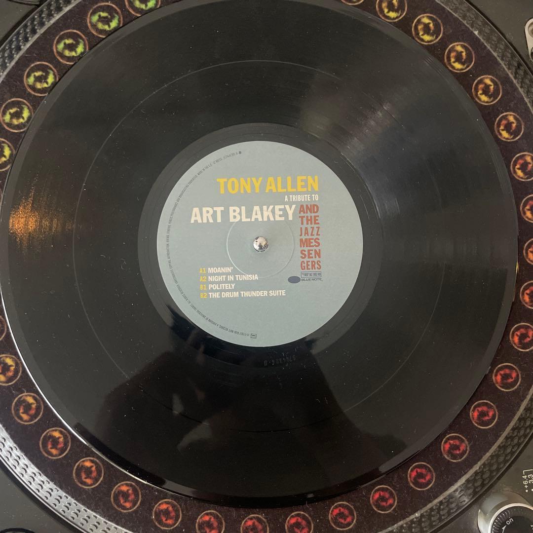 洋楽 Tony Allen A TributetoArt Blakey 10inch
