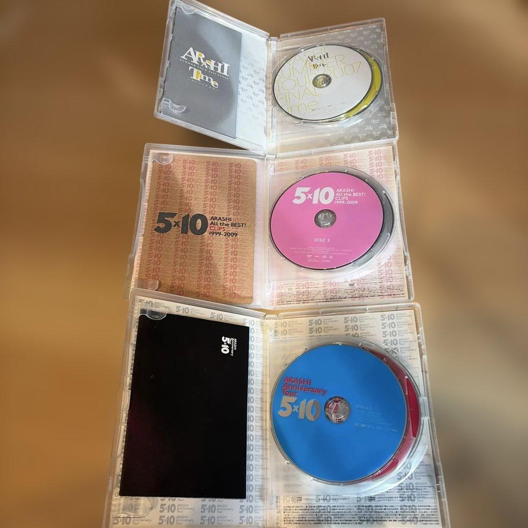 嵐　ライブDVD まとめ売り１７枚　ピカンチ⭐︎座談会　初回盤　通常盤