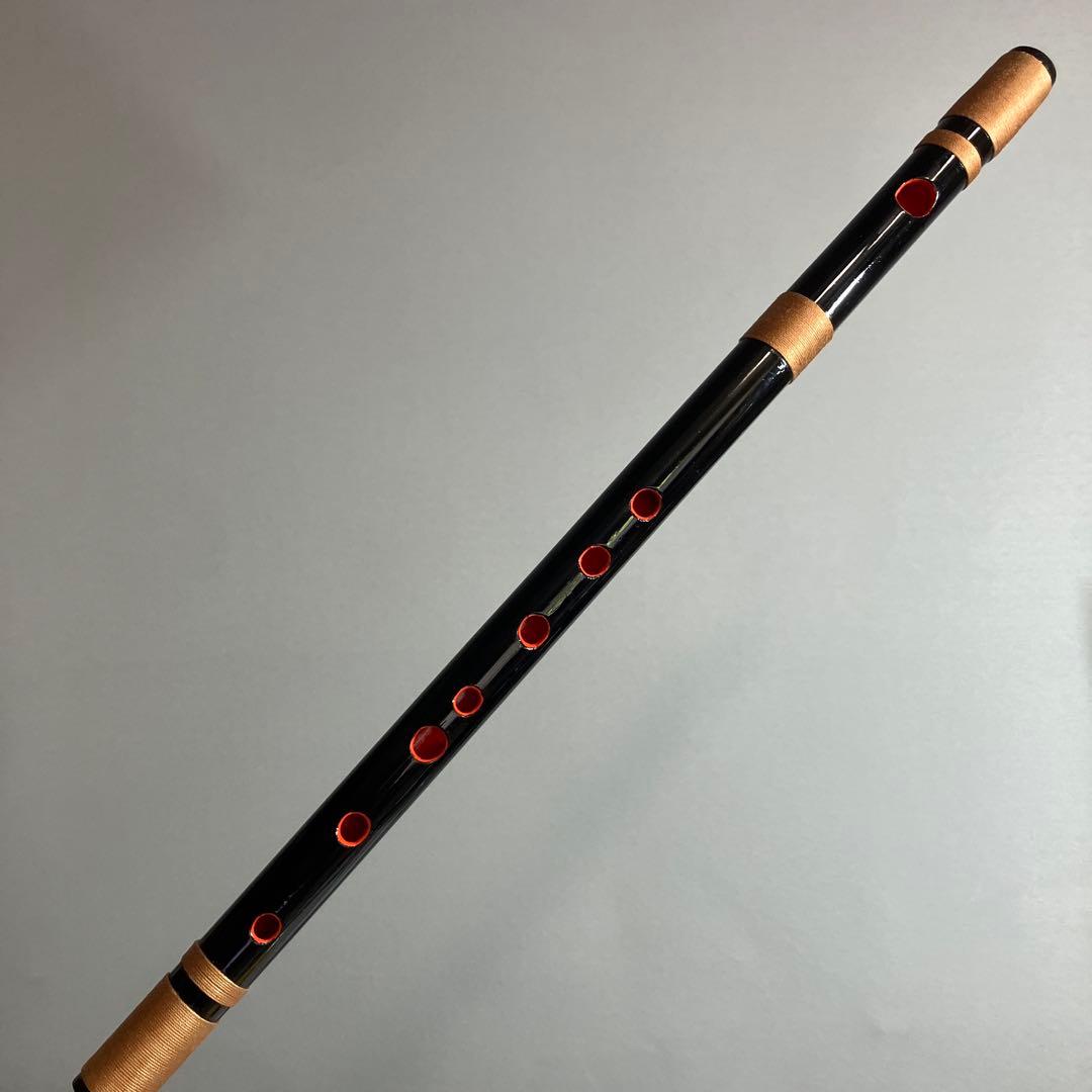 篠笛八本調子 C管 CMR8-249 唄物　ドレミ調　天地糸巻 西洋音階 竹笛