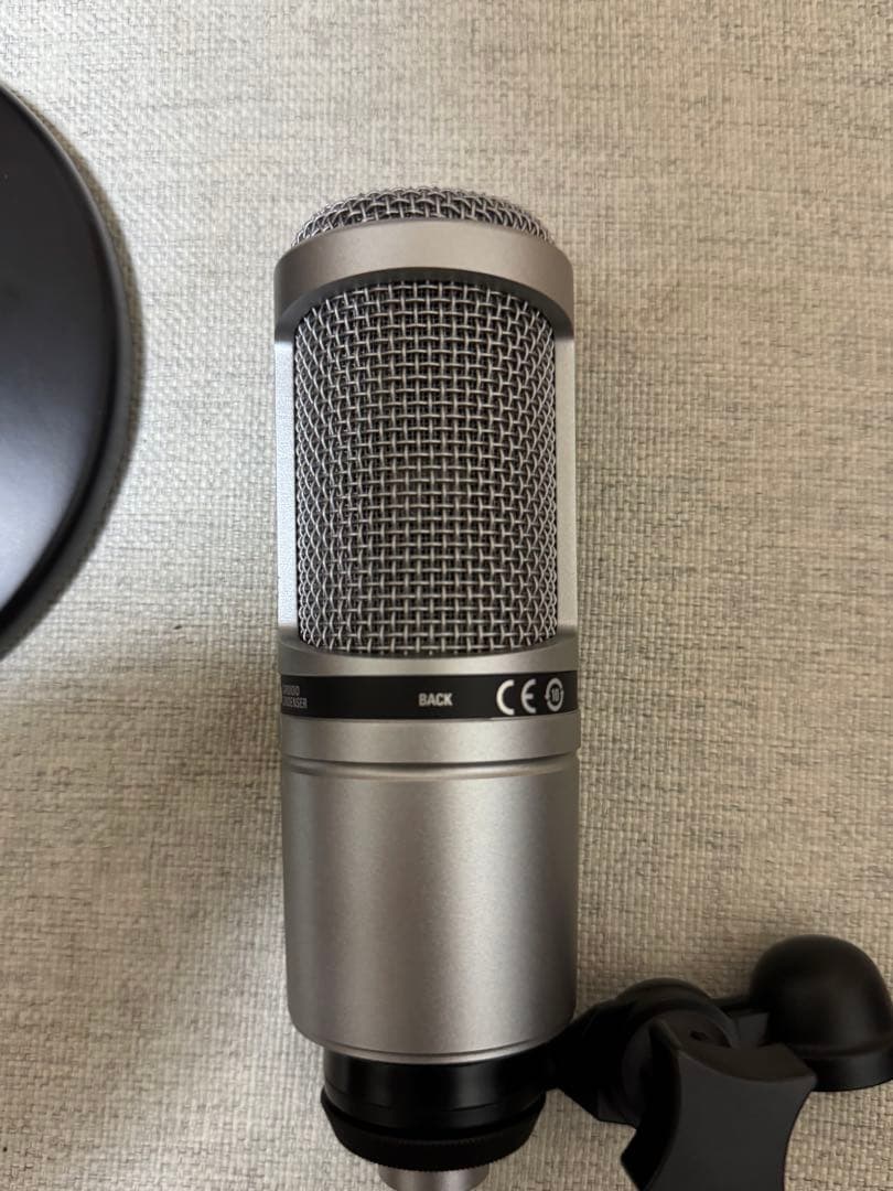 Audio-Technica AT2020 スタンド付き