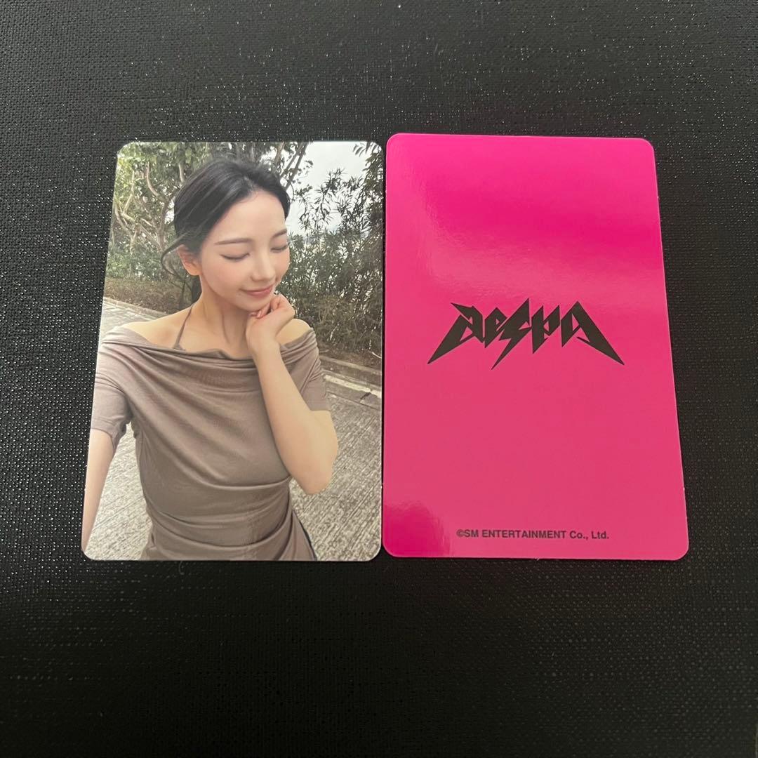 aespa カリナ Rich Man HMV ラキドロ トレカ
