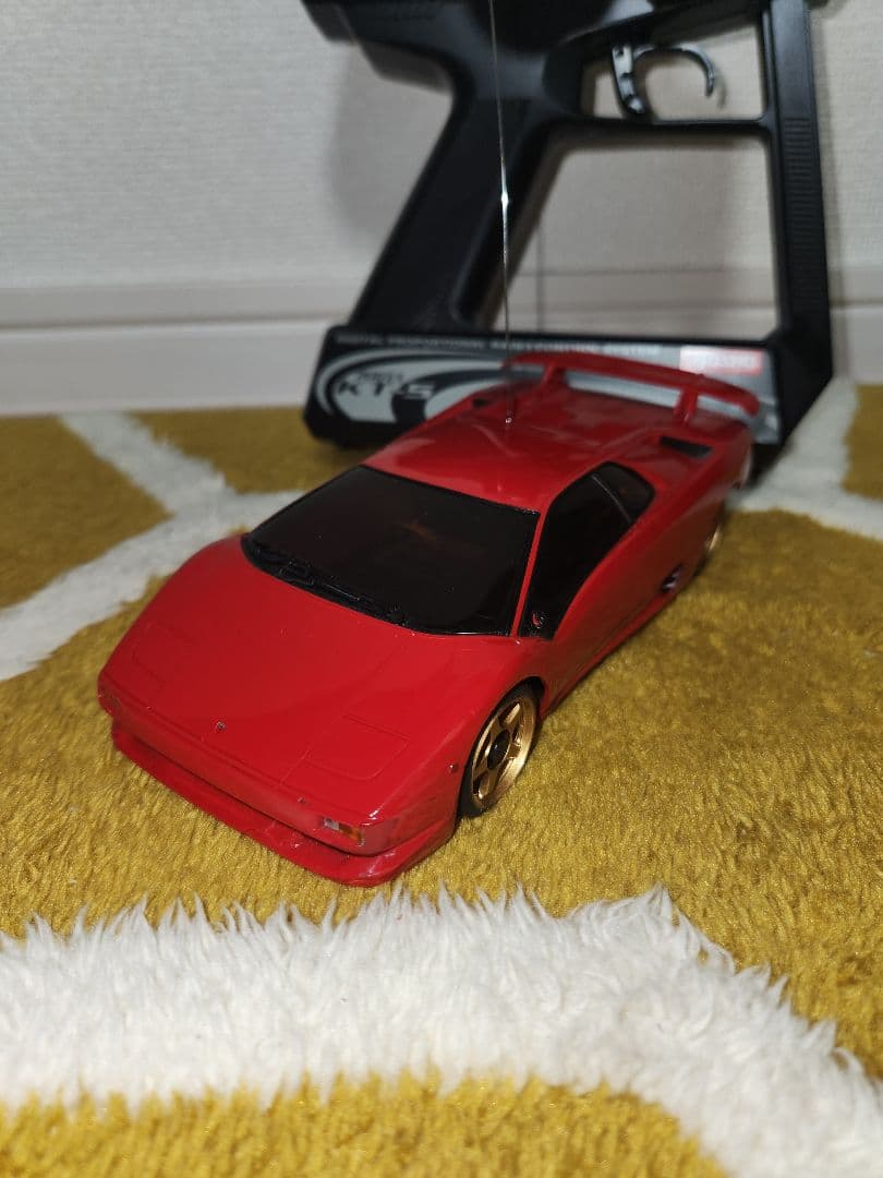 MINI-Z 京商 ランボルギーニ ディアブロ VT プロポ付き走行可能　中古