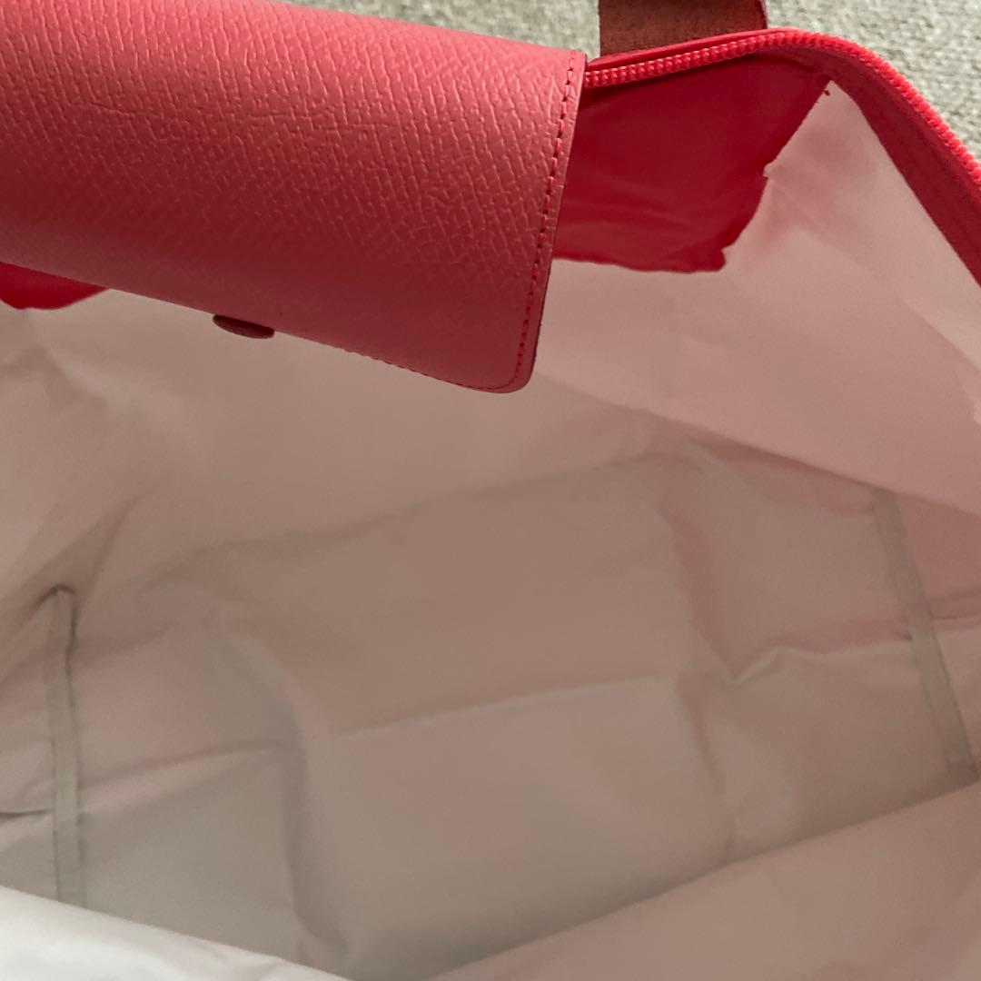 【s】【新品未使用】ロンシャン　旅行用　バック　オレンジ系カラー