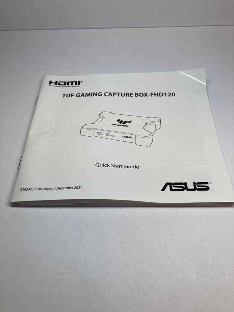 キャプチャASUS TUF GAMING Capture Box-FHD120