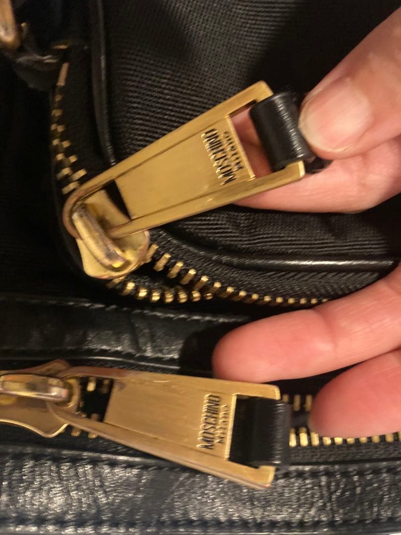 最終値下げ‼️MOSCHINO ウィメンズ ウエストポーチ ブラックバッグ