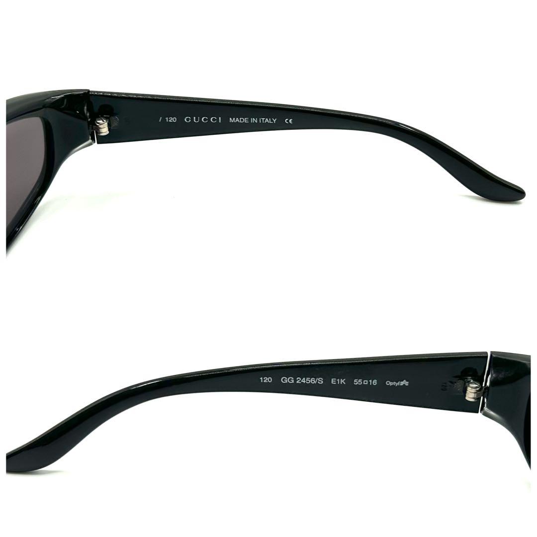 GUCCI グッチ サングラス GG2456/S メタルロゴ Gロゴ ブラック