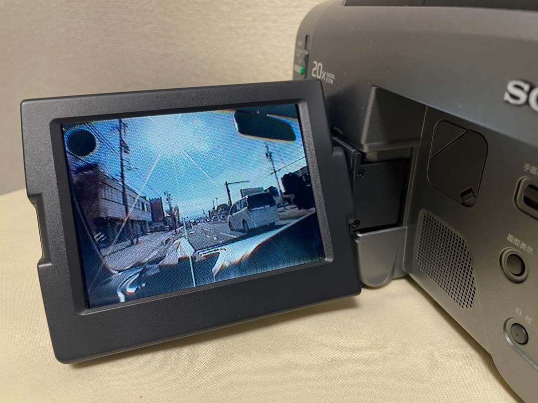 SONY ビデオカメラ　CCD-TRV90 動作品　ダビング用に　Hi8 V8