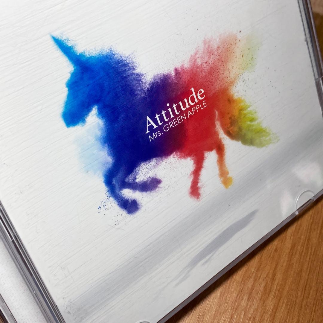 正規品 Mrs. GREEN APPLE Attitude 初回限定 DVD付き