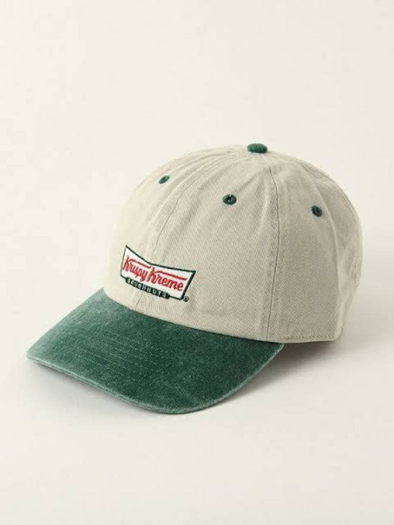 新品 クリスピークリームドーナツ×ユナイテッドアローズ　キャップ　ホワイト