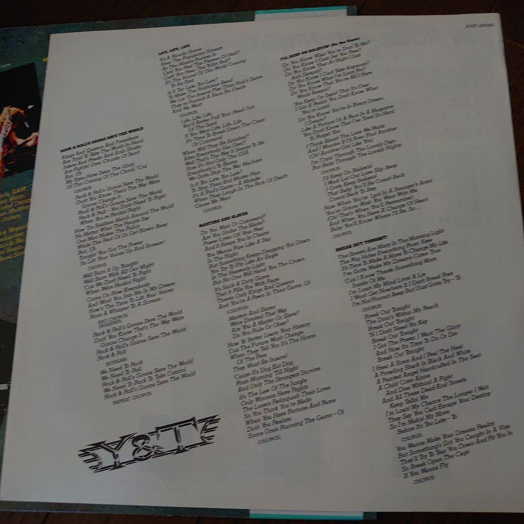 【超美品】Y&T In Rock We Trust 日本盤