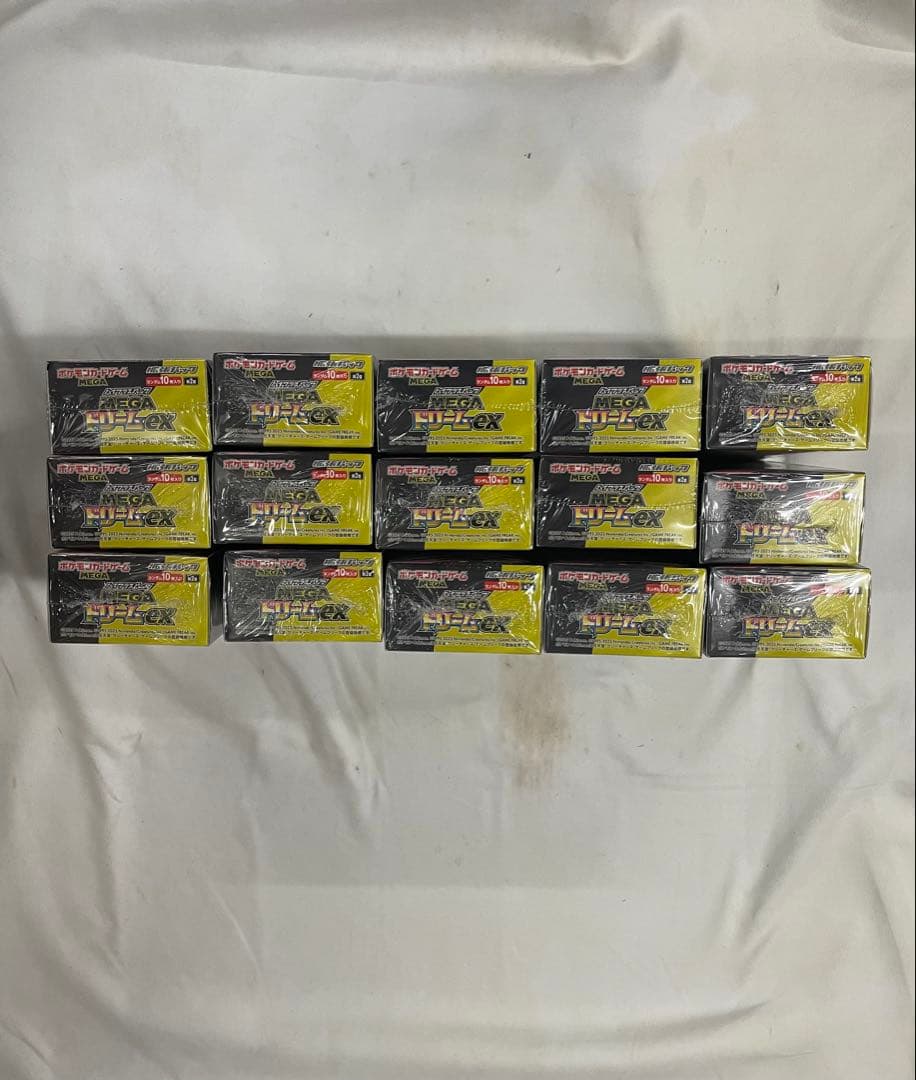 15box ハイクラスパックMEGAドリームexbox 新品未開封シュリンク付き