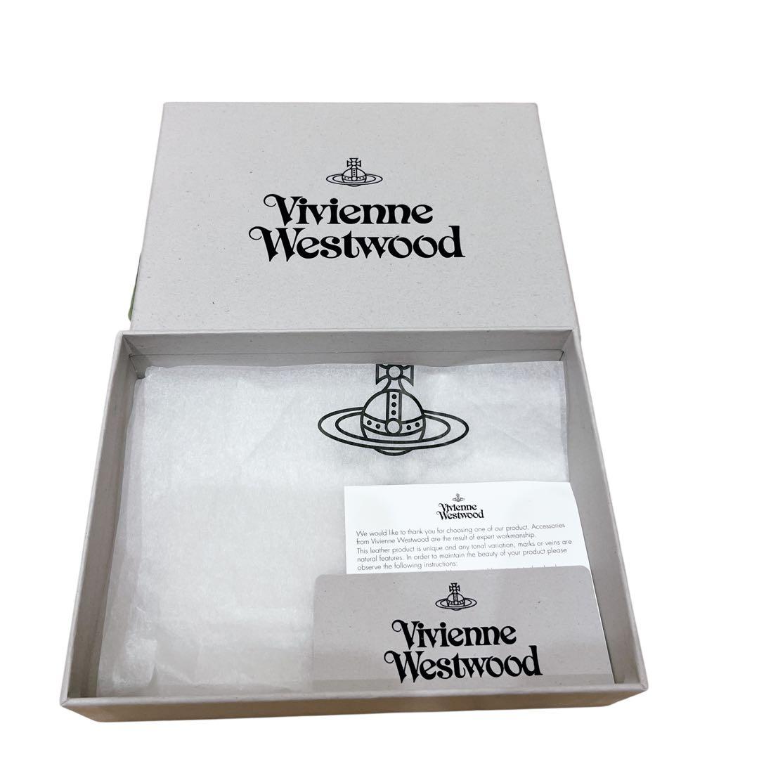 【美品】 Vivienne Westwood 三つ折り財布 がま口 オーブ 黒