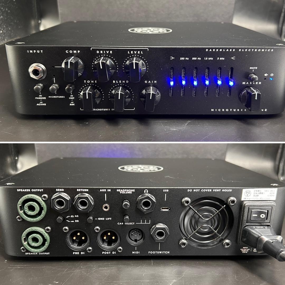 【ジャンク】Darkglass Microtubes 900 v2 ベースアンプ