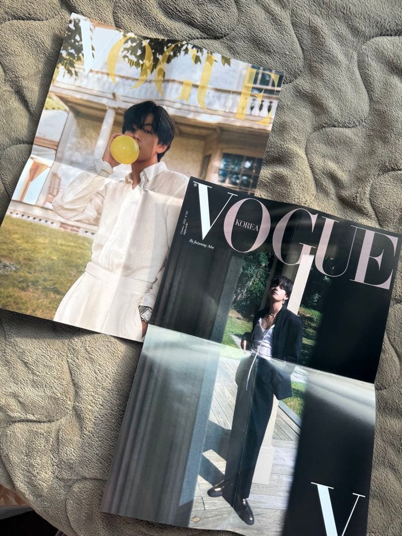 BTS V VOGUE 6冊セット2022年10月号ポスター付き