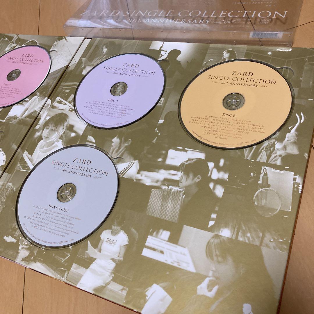 【即購入ok!!】ZARD SINGLE COLLECTION 7枚組BOX