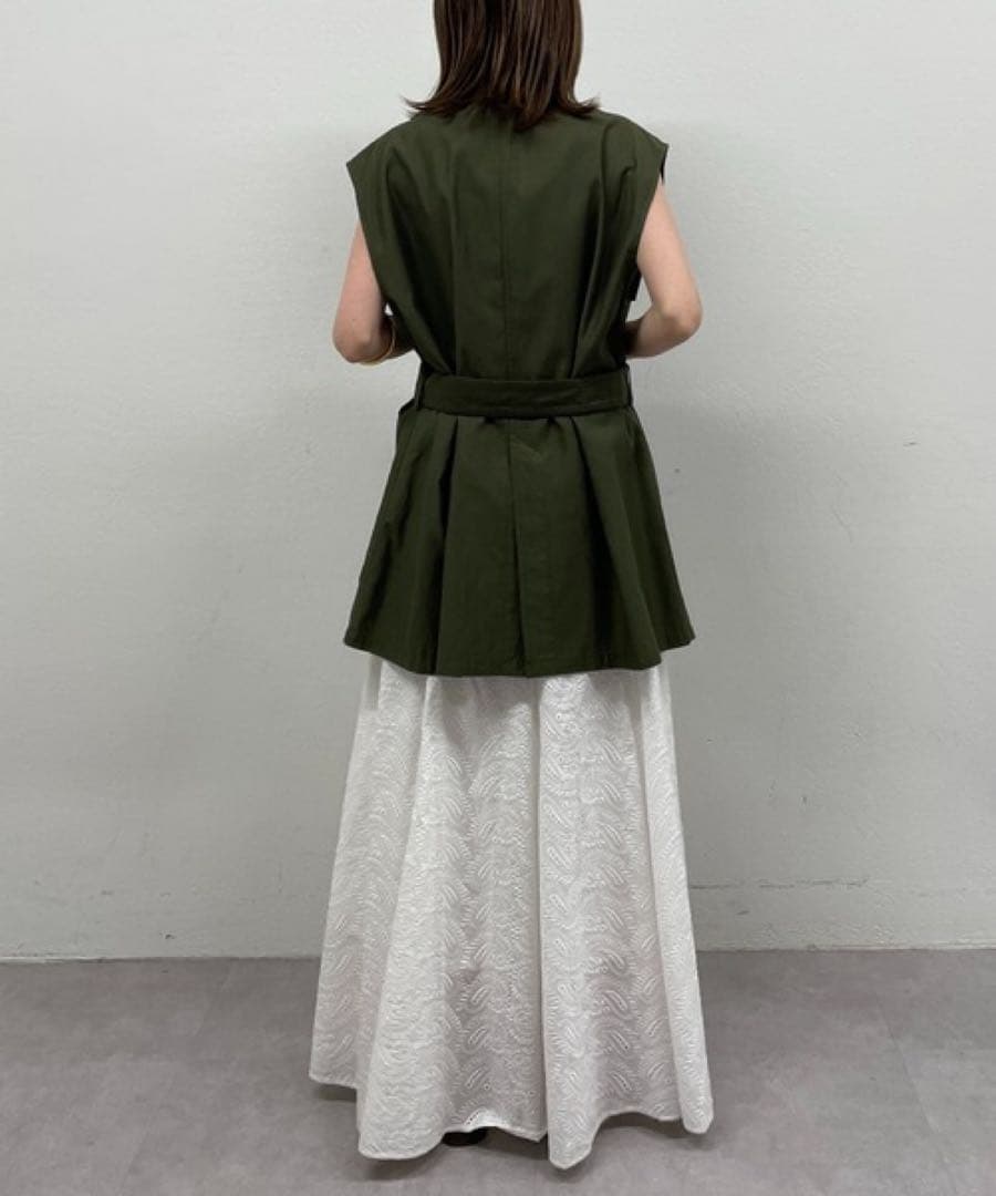 LOUNGEDRESS ペイズリーレーススカート