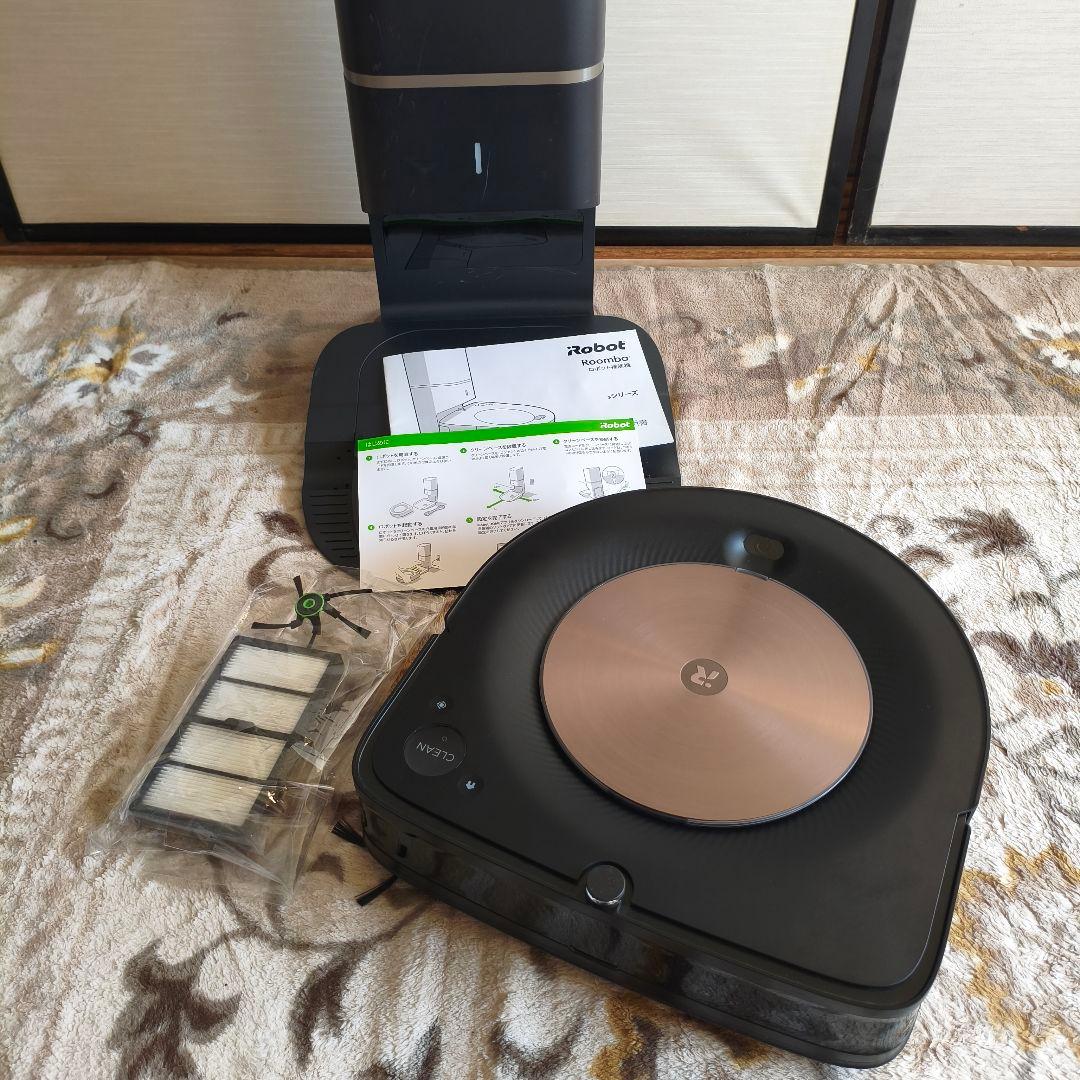 動作品 ロボット掃除機 本体 iRobot ルンバ s9+ クリーンベース