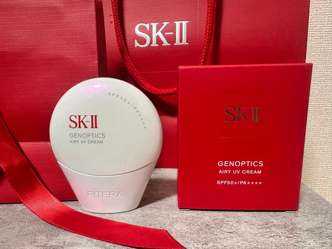 新品未使用!!SK-II GENOPTICS AIRY UV CREAM S