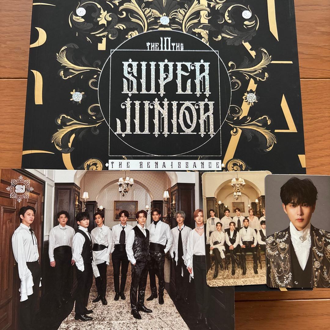 SUPER JUNIOR THE RENNAISANCE 4枚セット トレカ付き