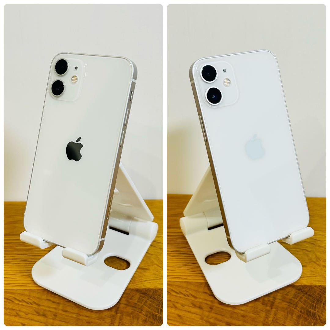 【美品】iPhone 12 mini 本体 128GB SIMフリー ホワイト