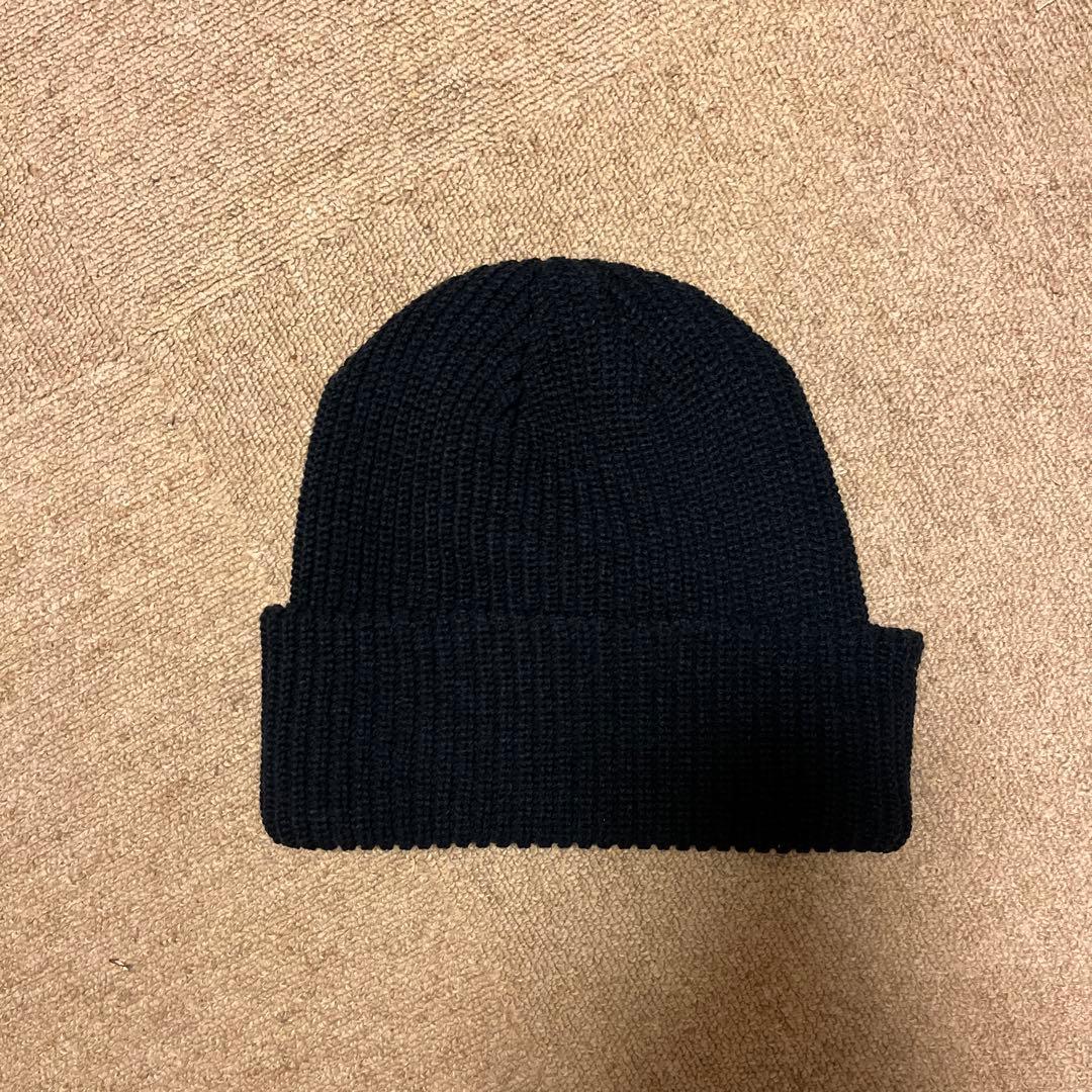NOAHニット帽ネイビー