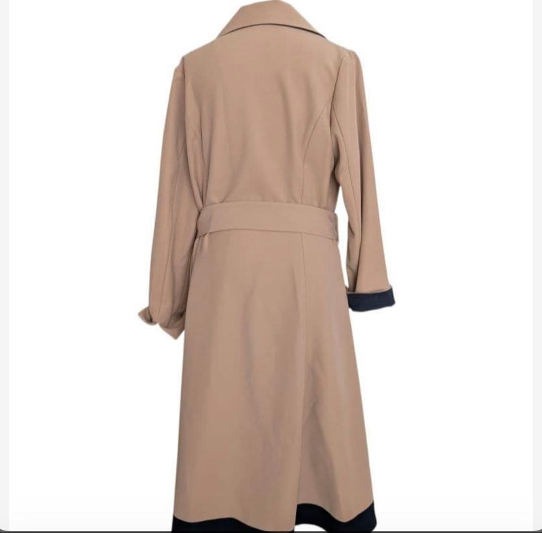 美品✨️完売品　JENNE 　オードリーフレアトレンチコート　M