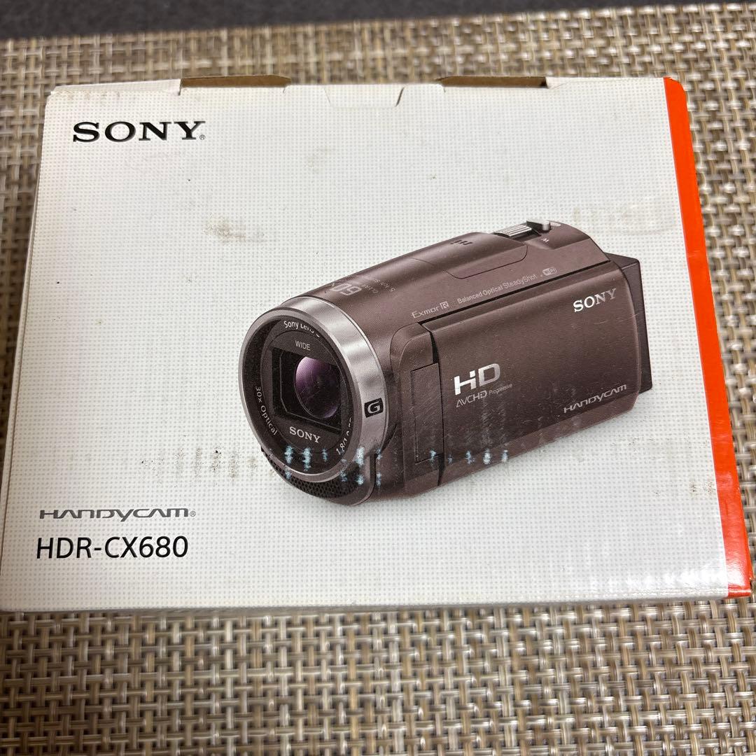 ビデオカメラ SONY HDR-CX680