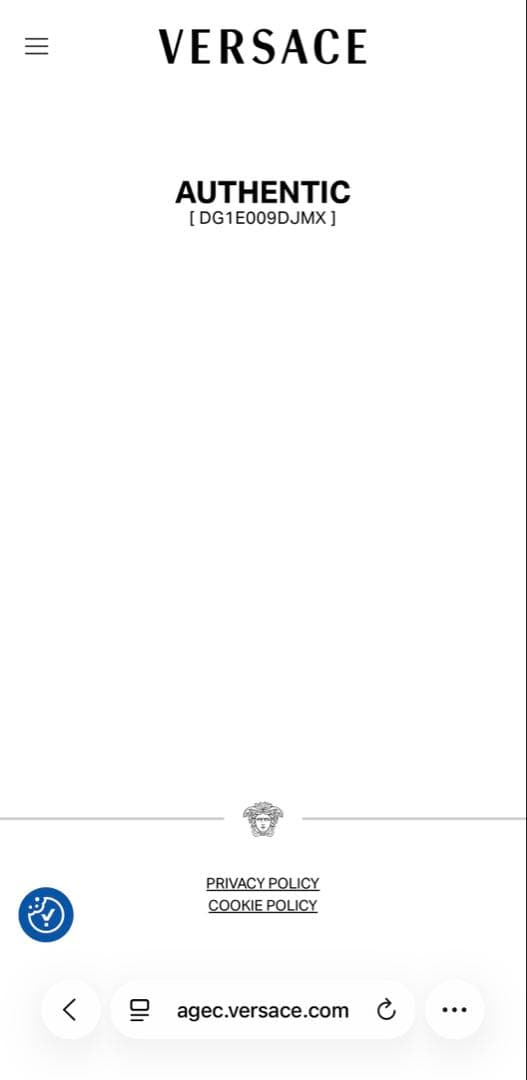 VERSACE クリスタル・ラ・メデューサ・グレカネックレス