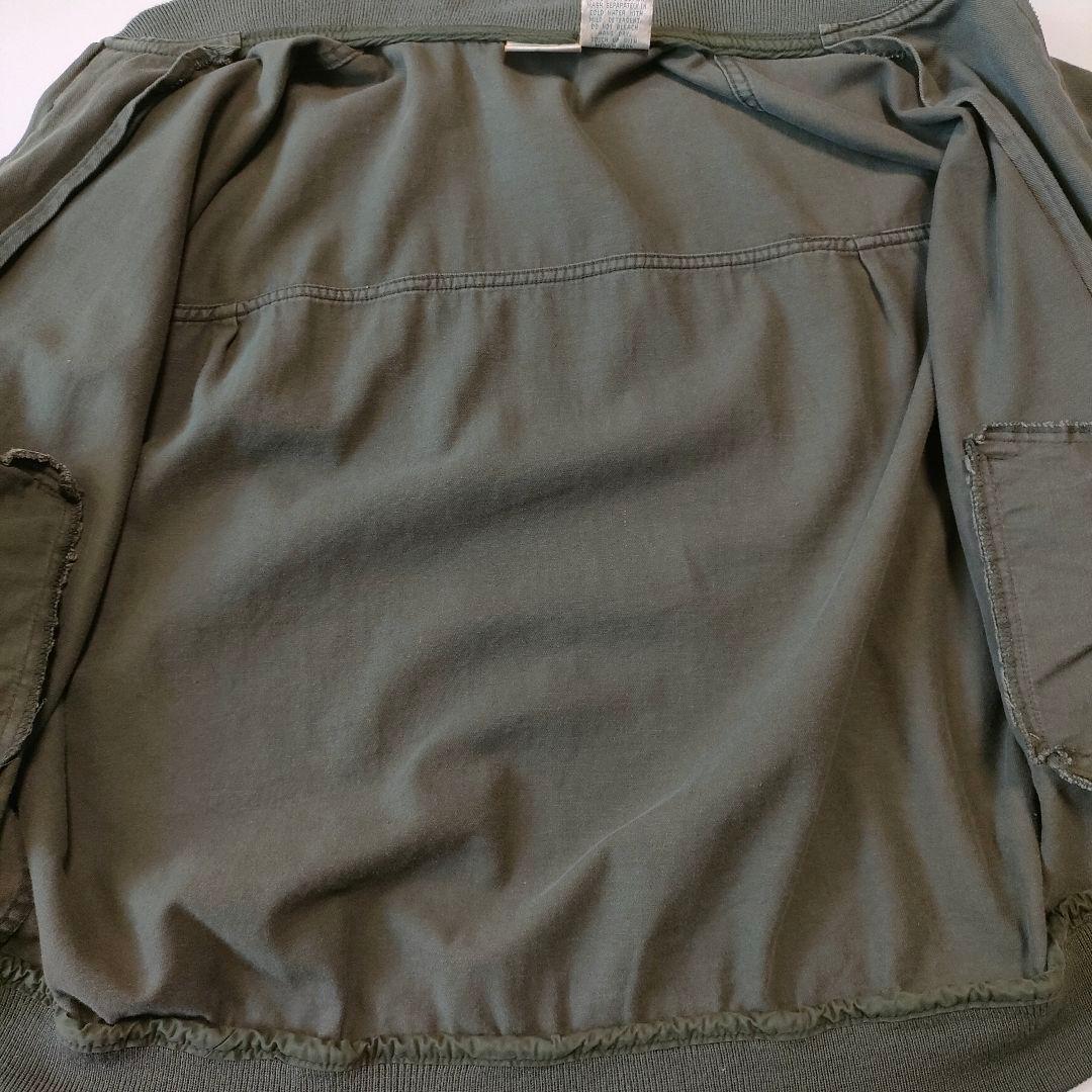 90s l.l.bean MA-1型 コットンツイルブルゾン オリーブ