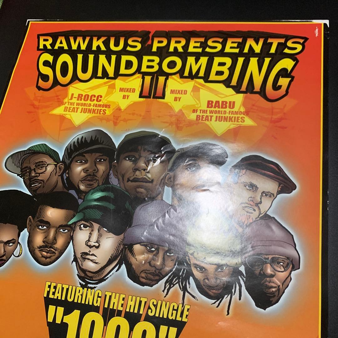 RAWKUS Soundbombing II POSTER ポスター レア